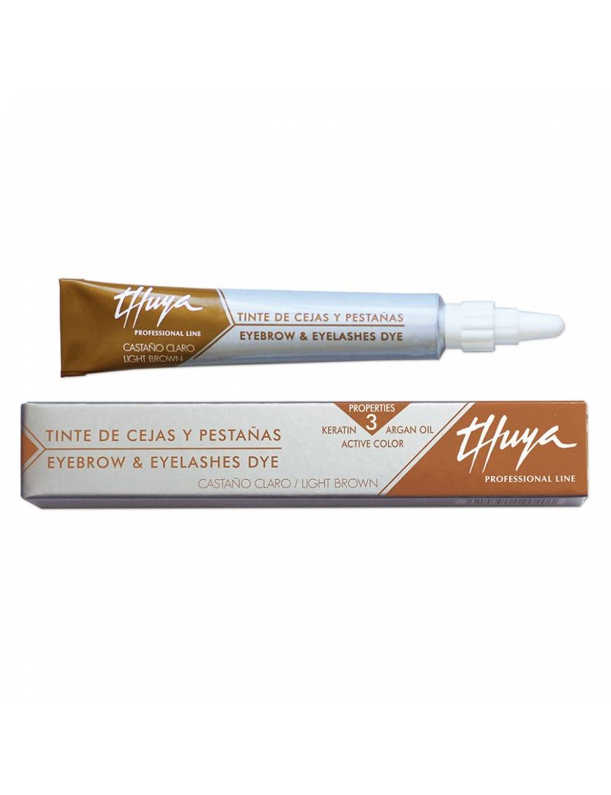 Tinte de Cejas y pestañas castaño claro Thuya Professional Line