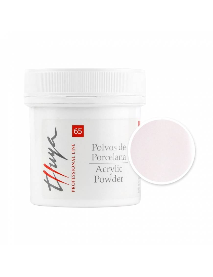 Polvo Porcelana Rosa Cristal Uñas Acrílicas Thuya Professional Line