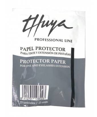 Papel Protector para extensiones de pestañas y tinte de pestañas Thuya Professional Line