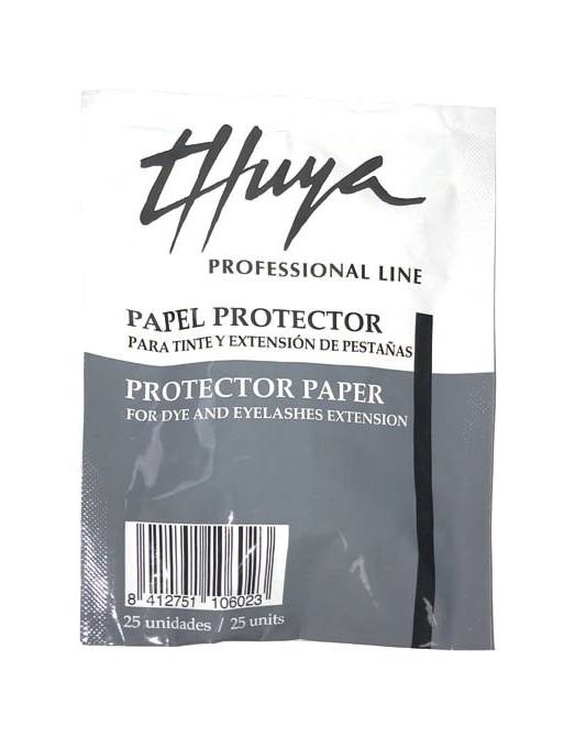 Papel Protector para extensiones de pestañas y tinte de pestañas Thuya Professional Line