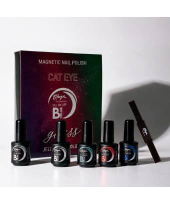 KIT B-COLOR CAT EYE & GLASS